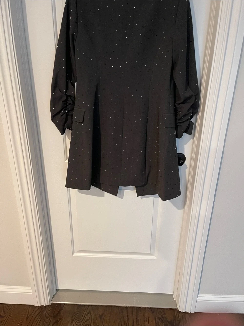 Isabel Marant Black Pin-Dot Double-Breasted Blazer with Matching Trousers
